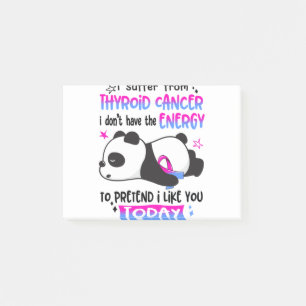 Post-it® Mois de sensibilisation au cancer du thyroïde Cade