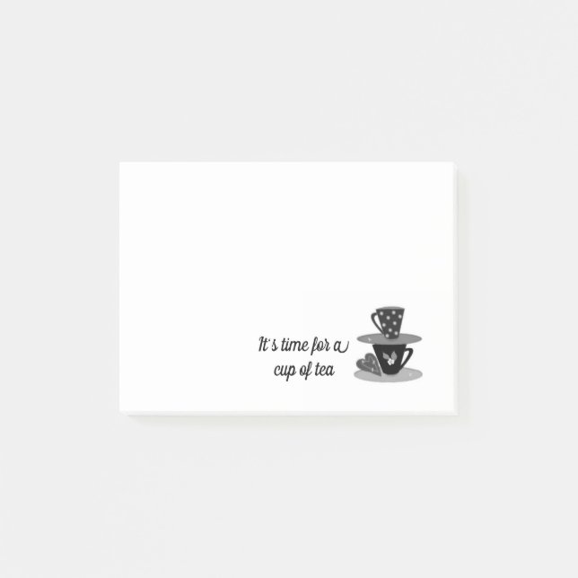 Post-it® Moment Pour Une Tasse De Thé (Devant)