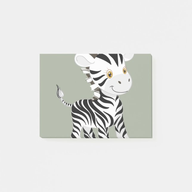 Post-it® Mon bébé Zebra (Devant)