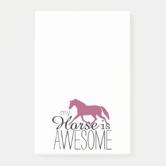 Post-it® Mon Cheval Est Un Équestre Magnifique