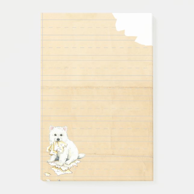 Post-it® Mon Eskie A Mangé Ma Maison (Devant)