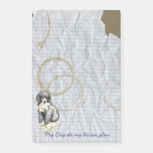 Post-it® Mon petit caniche mange mon plan de leçon