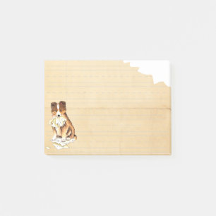 Post-it® Mon Sheltie a mangé mon travail