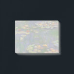 Post-it® Monet Water Lilies Chef-d'oeuvre Peinture<br><div class="desc">Monet Water Lilies - Ce tableau Monet classique a été peint par Claude Monet en 1916. Il fait partie de sa célèbre collection de nénuphars où il peint dans son jardin à Giverney,  France. Un tableau de chef-d'oeuvre.</div>