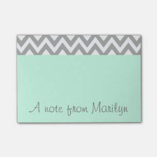Post-it® Monnaie personnalisée Green Post It Notes Office C