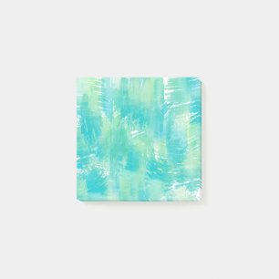 Post-it® Monnaie Turquoise Abstraite