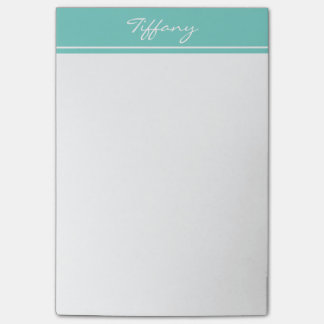 Post-it® Monogramme bleu célèbre