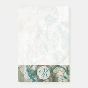 Post-it® Monogramme  Butterflies arabes VI