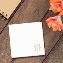 Monogramme coeur couronne crest or mariage