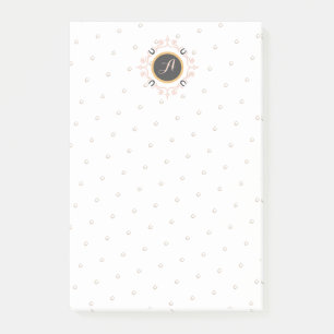 Post-it® Monogramme équestre Lucky Horseshoe Motif