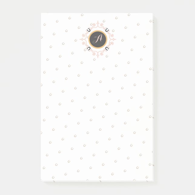 Post-it® Monogramme équestre Lucky Horseshoe Motif (Devant)