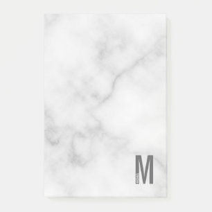 Post-it® Monogramme et nom personnalisés modernes