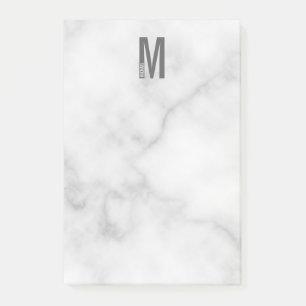 Post-it® Monogramme et nom personnalisés modernes