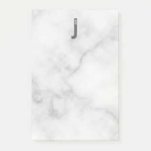 Post-it® Monogramme et nom personnalisés modernes