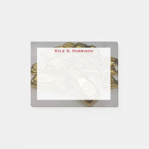 Post-it® Monogramme Feng Shui Lingot d'Or Richesse