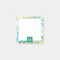 Monogramme | Feuilles de palmiers tropicaux
