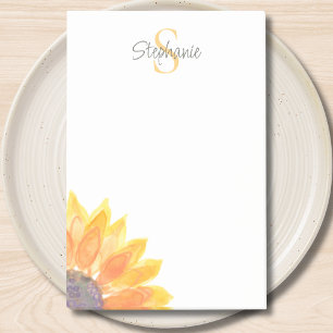 Post-it® Monogramme Floral Nom