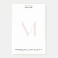 Monogramme minimaliste moderne simple professionne