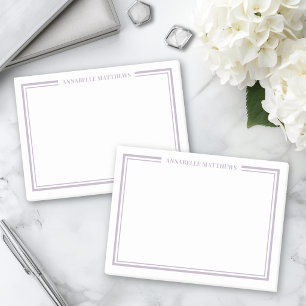 Post-it® Monogramme Minimaliste Violet