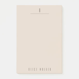 Post-it® monogramme moderne