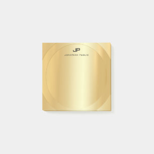 Post-it® Monogramme moderne élégant et branché de Faux G