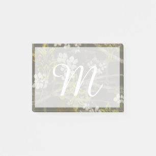 Post-it® Monogramme   Patterned Blossom Branch I