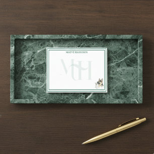Post-it® Monogramme Personnalisé Main Tirée Allemande Paste
