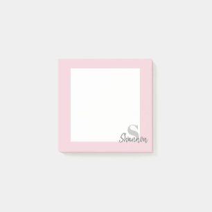 Post-it® monogramme personnalisé personnalisé