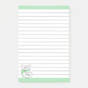 Post-it® Monogramme Petit Hamster Vert