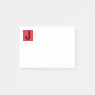 Post-it® Monogramme professionnel élégant moderne simple