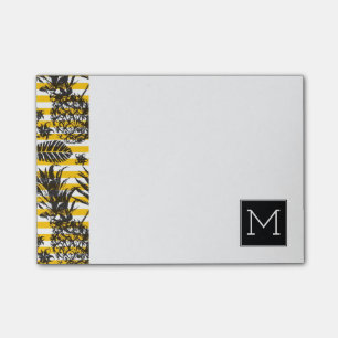 Post-it® Monogramme tiré par la main des ananas