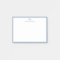 Monogramme Typographie décorative | Dusty Blue