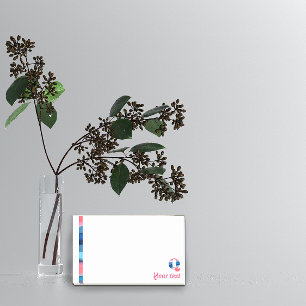 Post-it® Monographie initiale Q corail bleu dégradé Notes