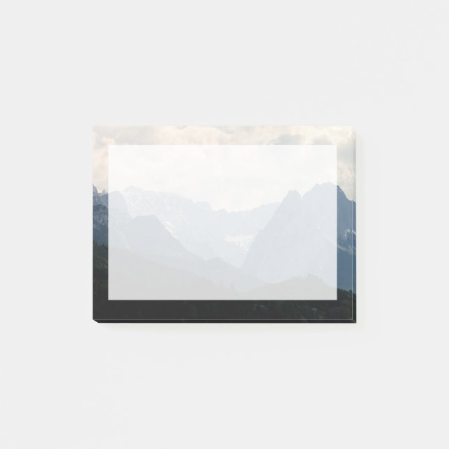 Post-it® Montagnes alpines pittoresques Photo nature (Devant)