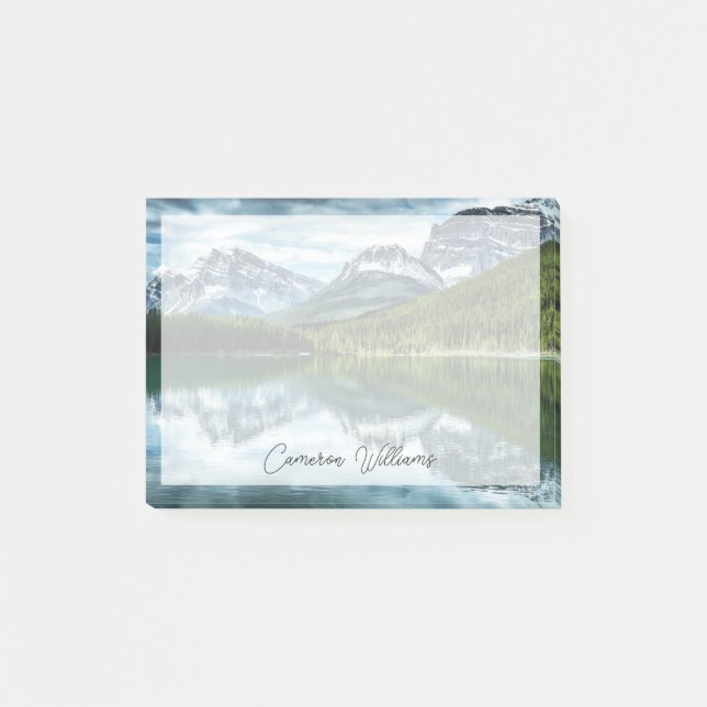 Post-it® Montagnes | Canadian Rockies, Alberta Canada (Devant)