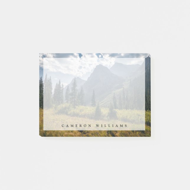 Post-it® Montagnes | La nature sauvage de la Sainte Croix,  (Devant)