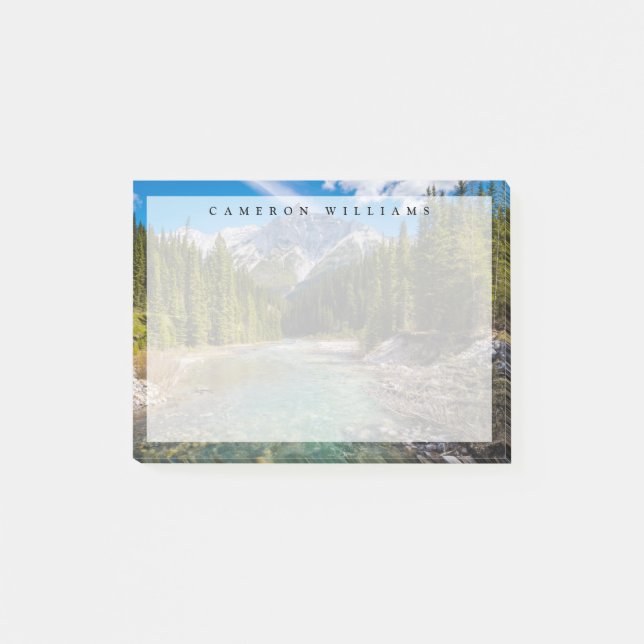 Post-it® Montagnes | Parc national Banff, Rocheuses canadie (Devant)