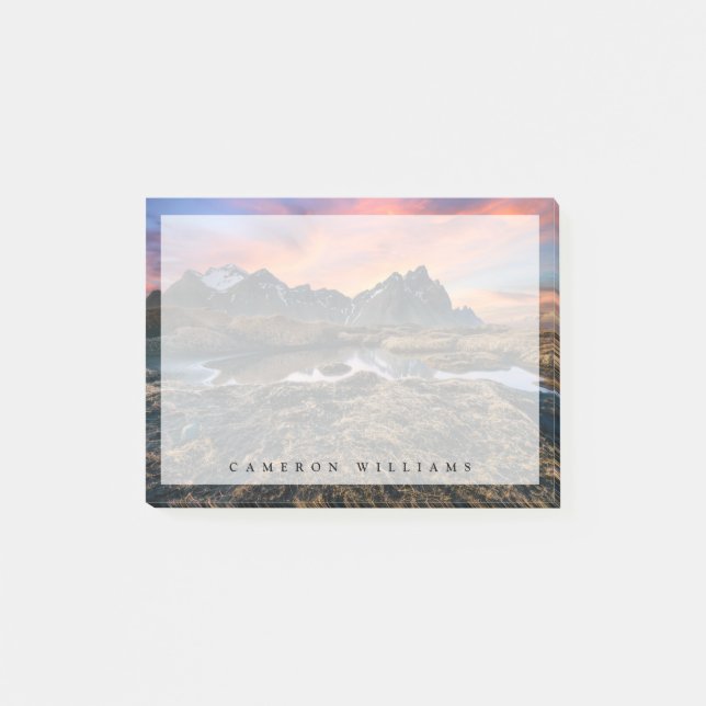 Post-it® Montagnes | Vesturhorn Mountain Islande (Devant)