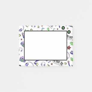 Post-it® Montez la musique