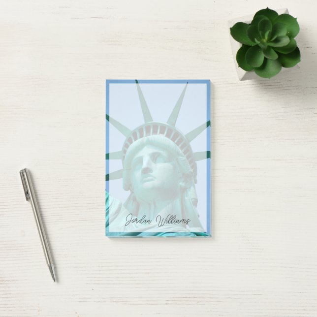 Post-it® Monuments | Statue de Liberty Face (Bureau)