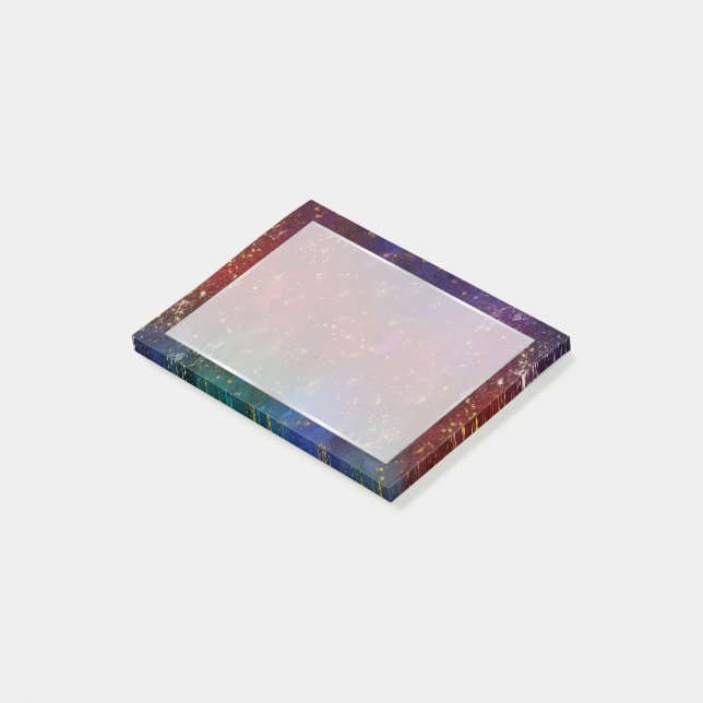 Post-it® Moody Ombre | Psychedélique Grunge Gold Stardust (Incliné)
