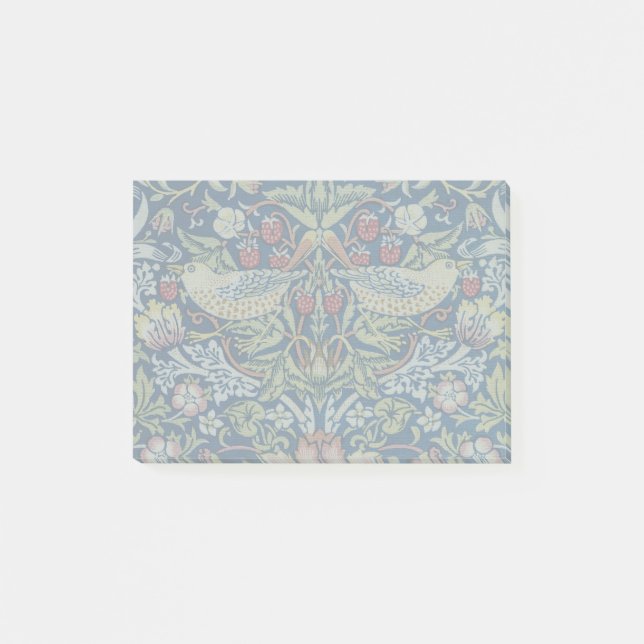 Post-it® Morris - Framboise Voleur d'oiseaux et de fleurs (Devant)