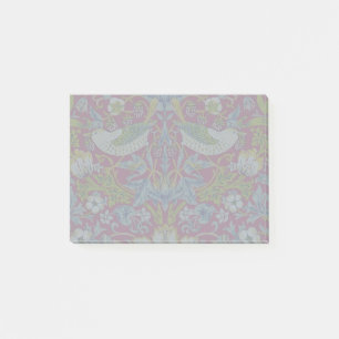 Post-it® Morris Red Arrière - plan Strawberry Thief Motif