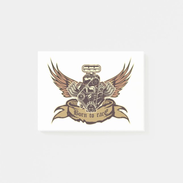 Post-it® Moteur de dessin (Devant)