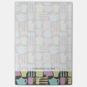 Post-it® Motif 2 d'ustensiles de cuisine