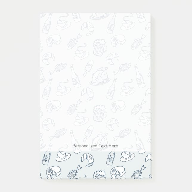 Post-it® Motif 3 de nourriture (Devant)