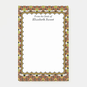 Post-it® Motif abeilles et peigne de miel