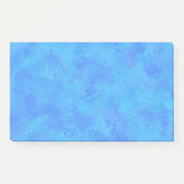 Post-it® Motif Abstrait Bleu (Devant)
