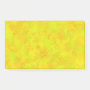 Post-it® Motif Abstrait Jaune Orange Vert