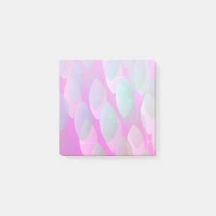 Post-it® Motif Abstrait Moderne Magenta Violet Rose Turqu